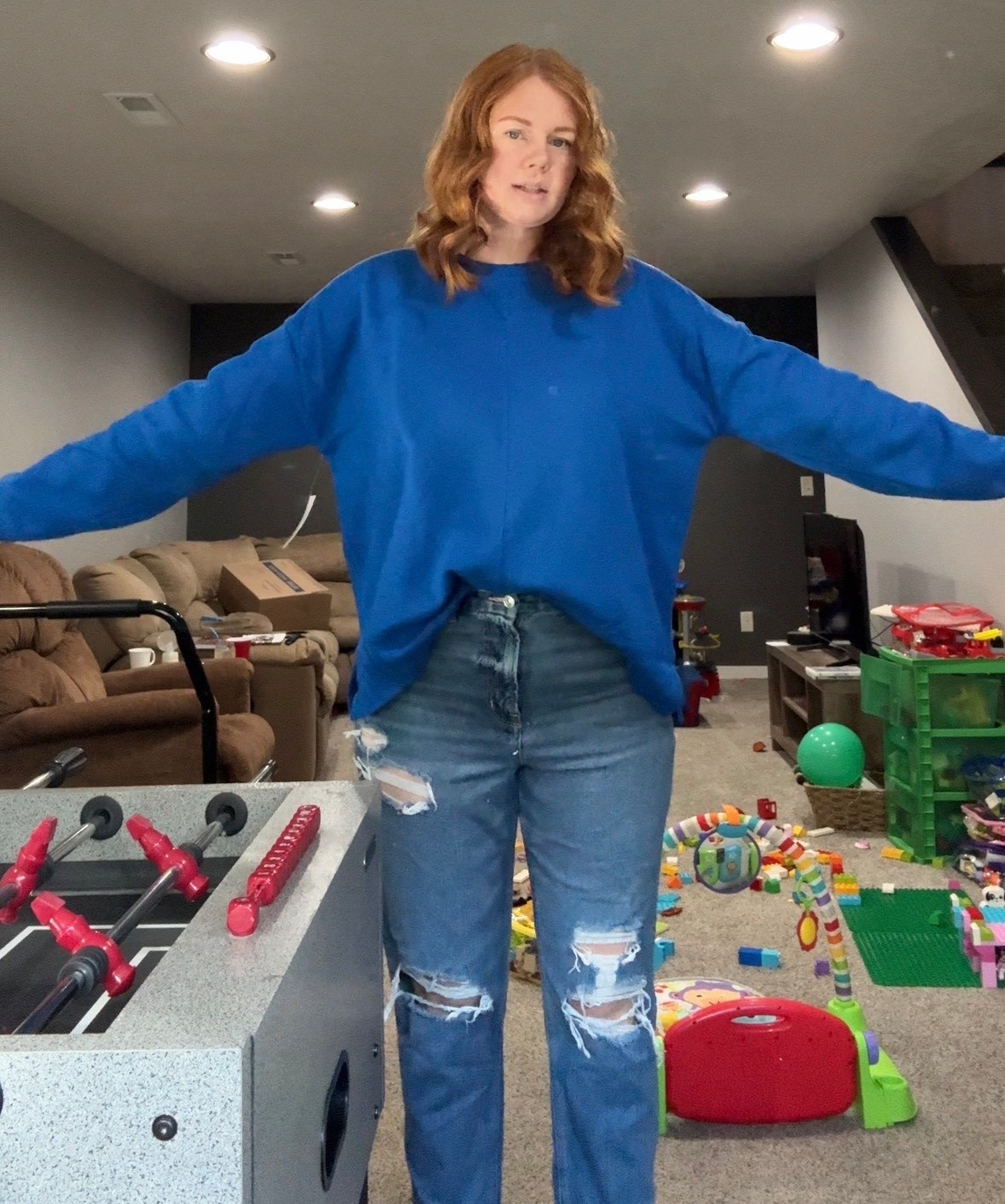 The best mom jeans from American Eagle! #momjeans #americaneagle #kohls

#LTKMidsize #LTKmomlife #LTKootd