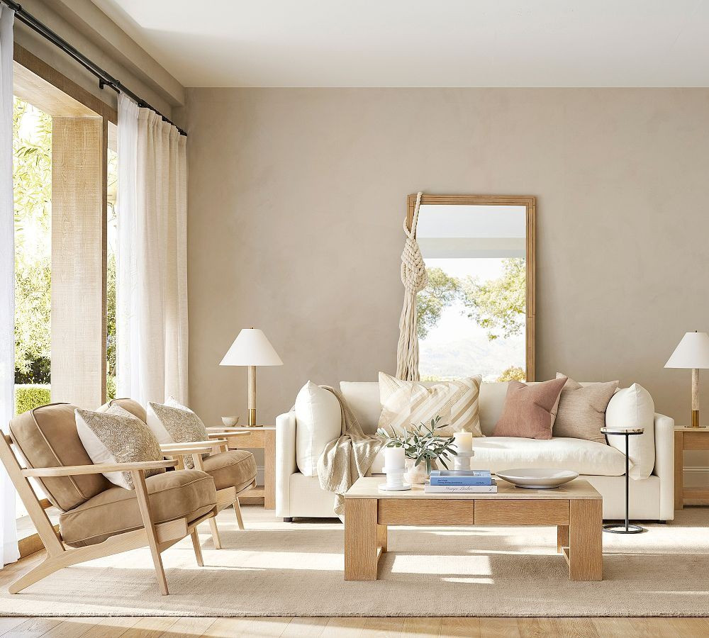 Obsessed with this Pottery Barn living room refresh 🤍 soft spring vibes, cozy layers & all the pretty details — my sofa, coffee table, and accent chairs made my space look sooo gorgeous ✨🛋️#PotteryBarn #LivingRoomRefresh #SpringVibes #SpringLivingRoom #LivingRoomDecor #LivingRoomFurniture #SofaGoals #CoffeeTableDecor #AccentChair #EndTable #ThrowPillowStyle #NeutralAesthetic #CozyLivingRoom #HomeDecorFinds #InteriorInspo #AestheticHome #ChicHome #DecorInspo #HomeVibes #PrettyHome

#LTKSeasonal #LTKHome #LTKSaleAlert