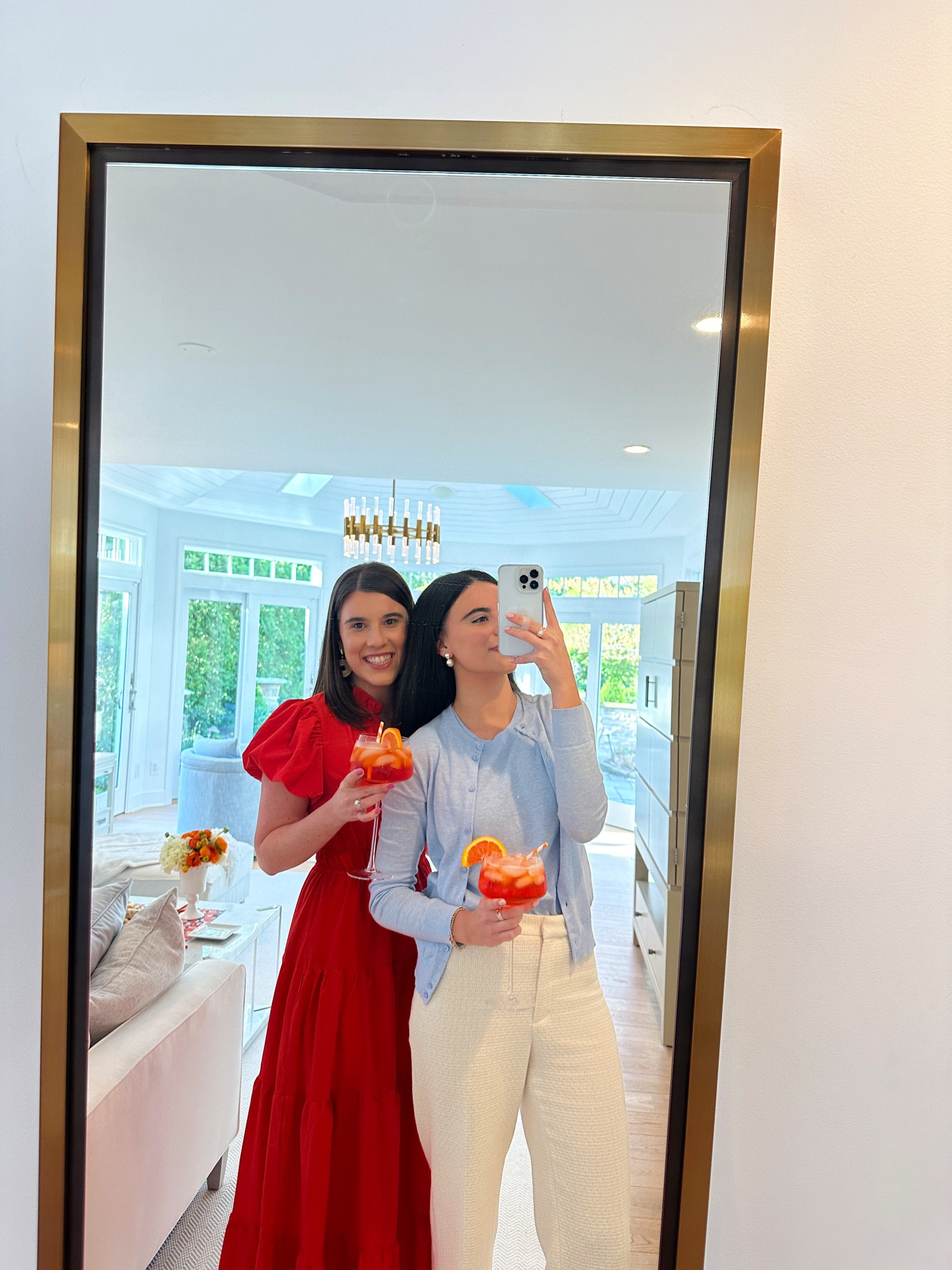 Our outfits from Claire’s birthday spritz party!🎉 