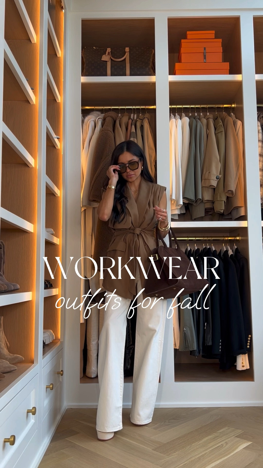 Fall transitional workwear outfits for every office setting 
Levi’s ecru denim wearing a 24 run TTS
Jluxlabel vest 
Nordstrom cashmere sweater wearing an XS
Satin pants wearing a small 
Zara leopard boots run TTS 


#LTKStyleTip #LTKWorkwear #LTKFindsUnder100