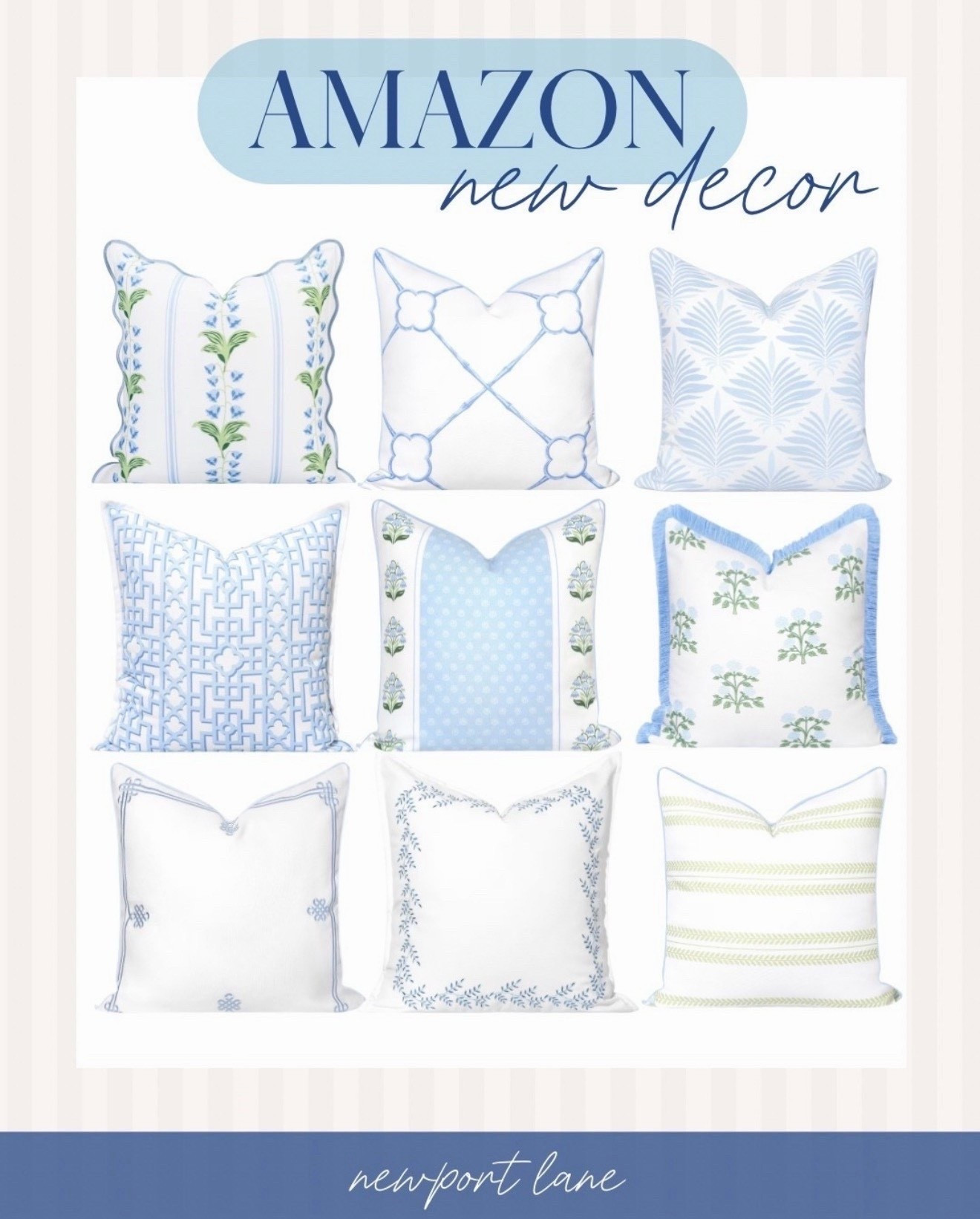These brand-new designer-inspired pillow covers from Amazon are such an easy home refresh. The patterns and textures instantly elevate sofas, beds, and accent chairs without changing anything else.



#LTKHome #LTKU #LTKSaleAlert