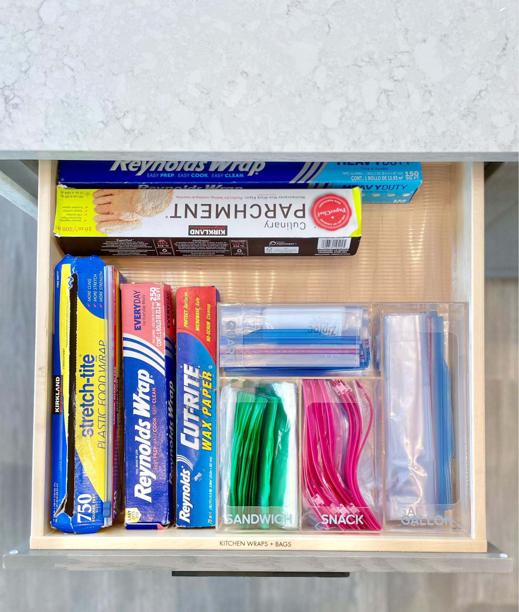 Ziplocks are a necessity for many families, but their boxes never behave well in drawers. The remedy? Decant those babies!

#LTKKids #LTKHome #LTKBacktoSchool