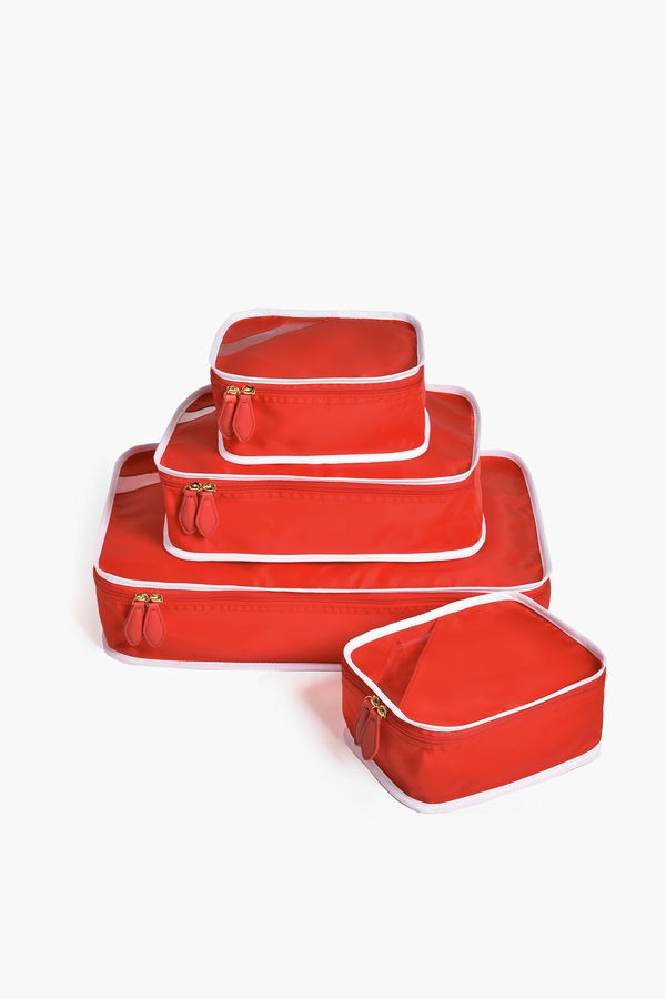 Bebop Red Packing Cube Quad | Tuckernuck (US)