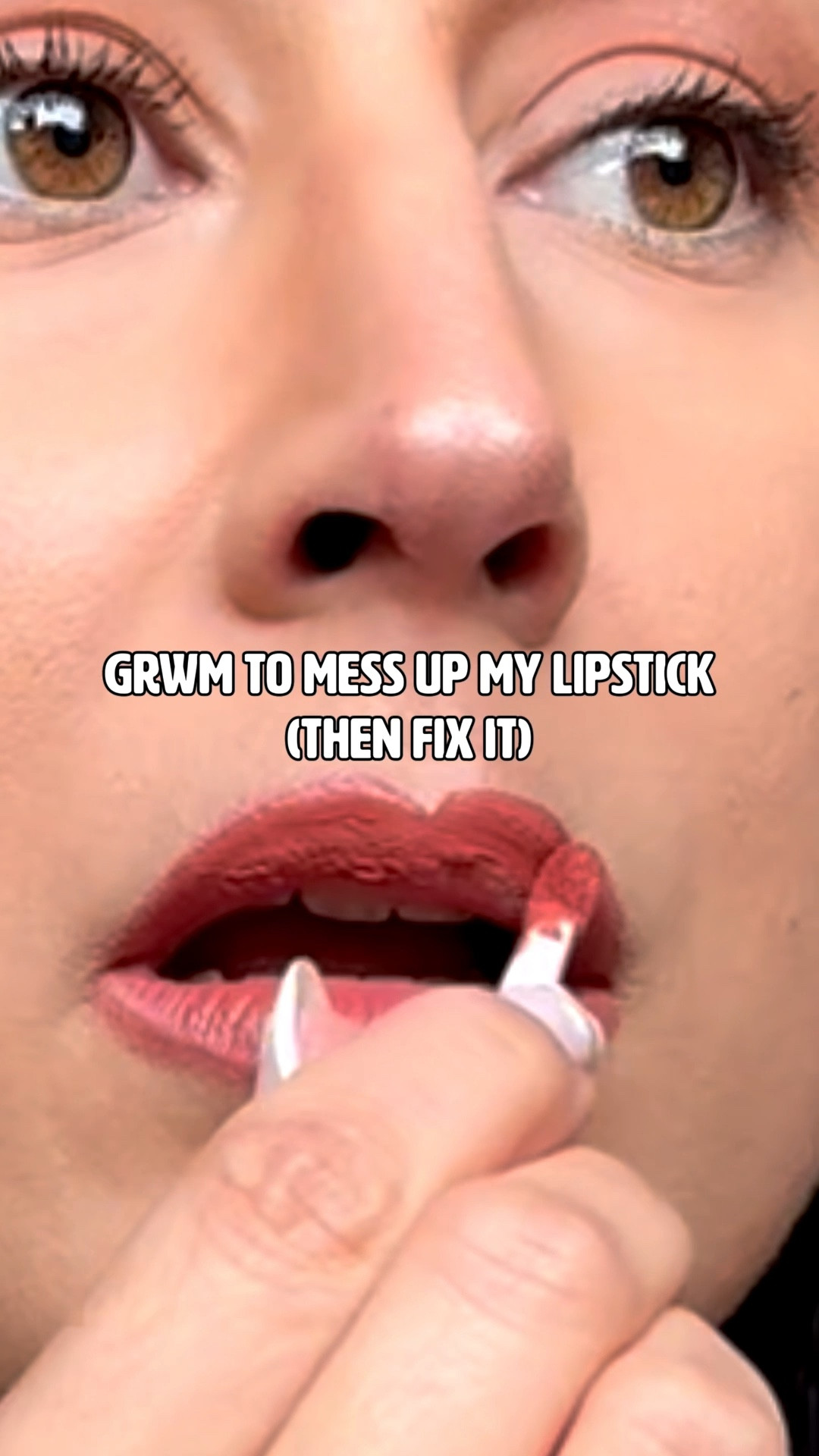 Was almost done getting ready when I got over ambitious with my lipstick  and I looked like a 🤡 

I took a breath and got to work fixing it, relying mostly on my usual conceal to cover up the over lined lipstick. I think I was able to salvage my look. What do you think?

Thankfully it wasn’t the products fault but rather user error 😆 I’ve linked all of my favorite makeup product here. 

makeup fail • makeup routine • going out makeup • makeup look 

#LTKgrwm #LTKvlog #LTKBeauty