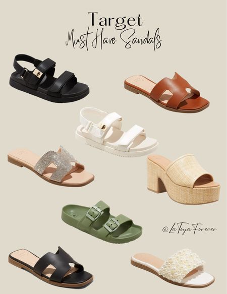 New sandals at Target just in time for Spring! Some of these are affordable Hermes h sandal dupes ✨✨

Designer inspired, Hermes h  sandal dupes, white sandals, brown sandals, Target sandals, spring sandals 



#LTKSeasonal #LTKshoecrush