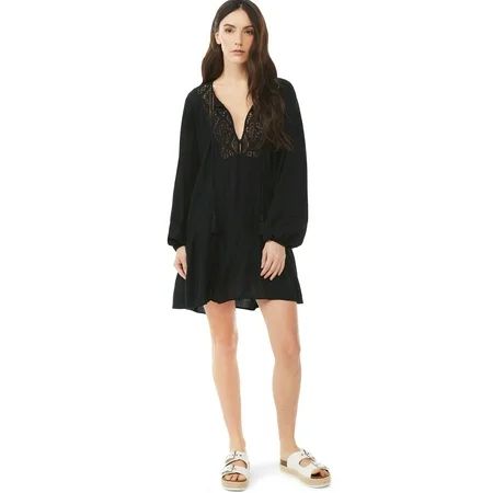 Scoop Women's Tunic Dress with Long Sleeves | Walmart (US)