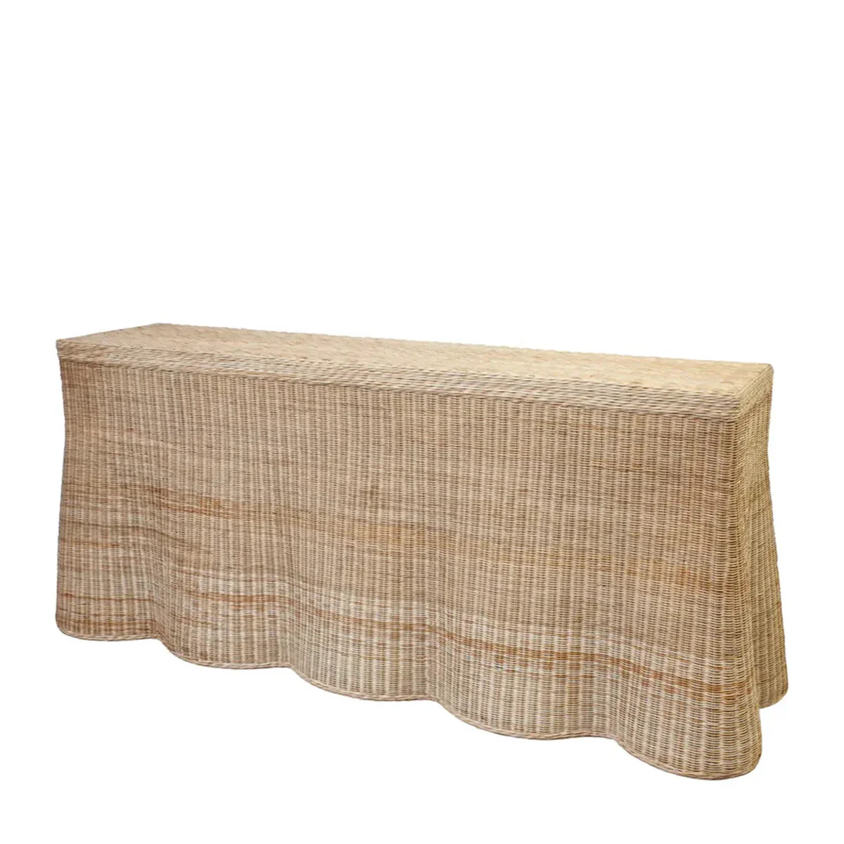 Buffet Scallop Console | Over The Moon