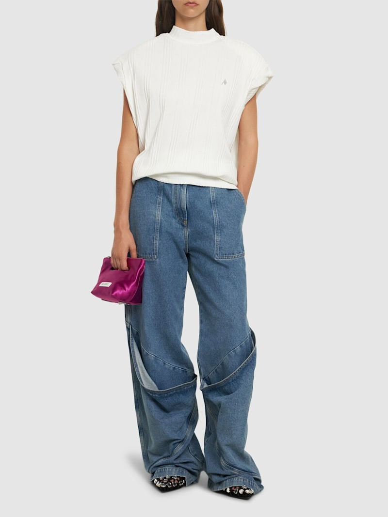 Mid rise baggy jeans | Luisaviaroma