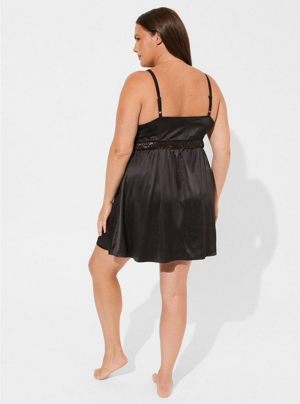 Dream Satin Babydoll Lace Sleep Gown | Torrid (US & Canada)