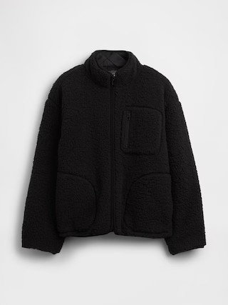 GapFit Reversible Sherpa Jacket | Gap (US)