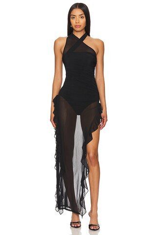 NBD Nazia Maxi Dress in Black from Revolve.com | Revolve Clothing (Global)