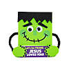 4 1/2" x 4 1/2" Religious Halloween Green Monster Magnet Craft Kit - Makes 12 | Oriental Trading Company