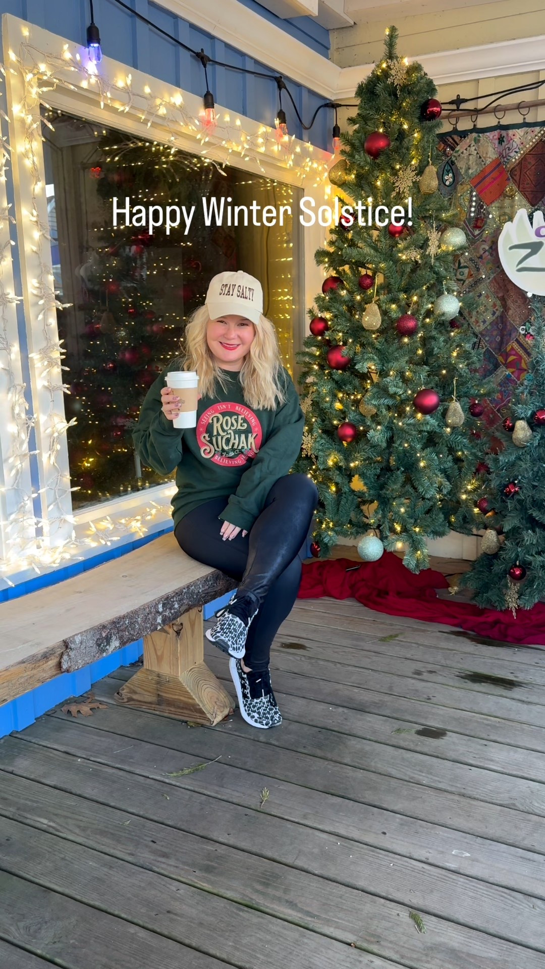 We made it! Bring on the longer days friends! 

#wintersolstice #anauticalchristmas #longestdayoftheyear 

#LTKHoliday #LTKSeasonal #LTKPetite