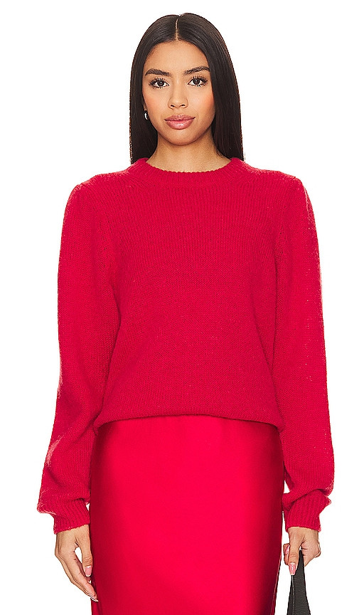 Nation LTD Busy Oversized 80s Sweater in Red. - size S (also in XS) | Revolve Clothing (Global)
