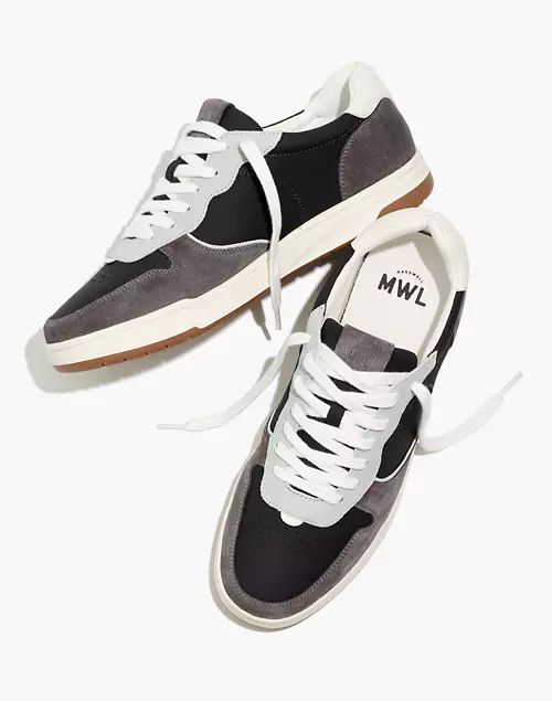 Court Sneakers in Colorblock Suede | Madewell