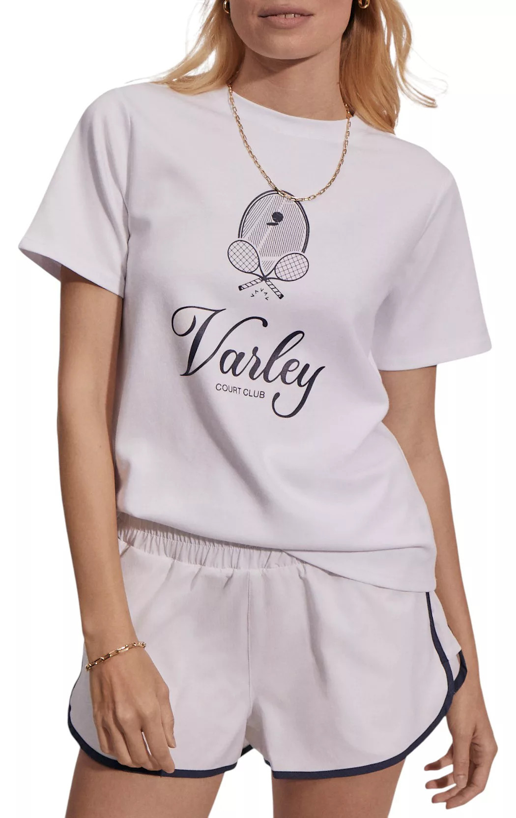 Varley Women's Coventry Tennis T-Shirt, XS, White | DICK'S Sporting Goods