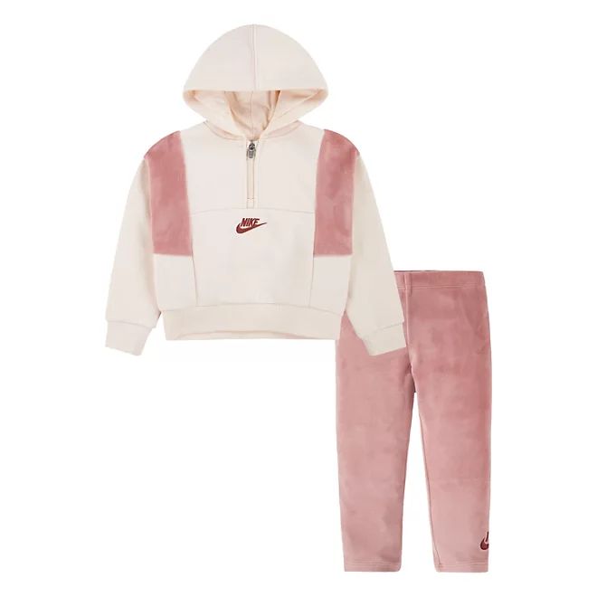Nike Toddler Girls' Velour Hoodie and Leggings Set | Academy | Academy Sports + Outdoors