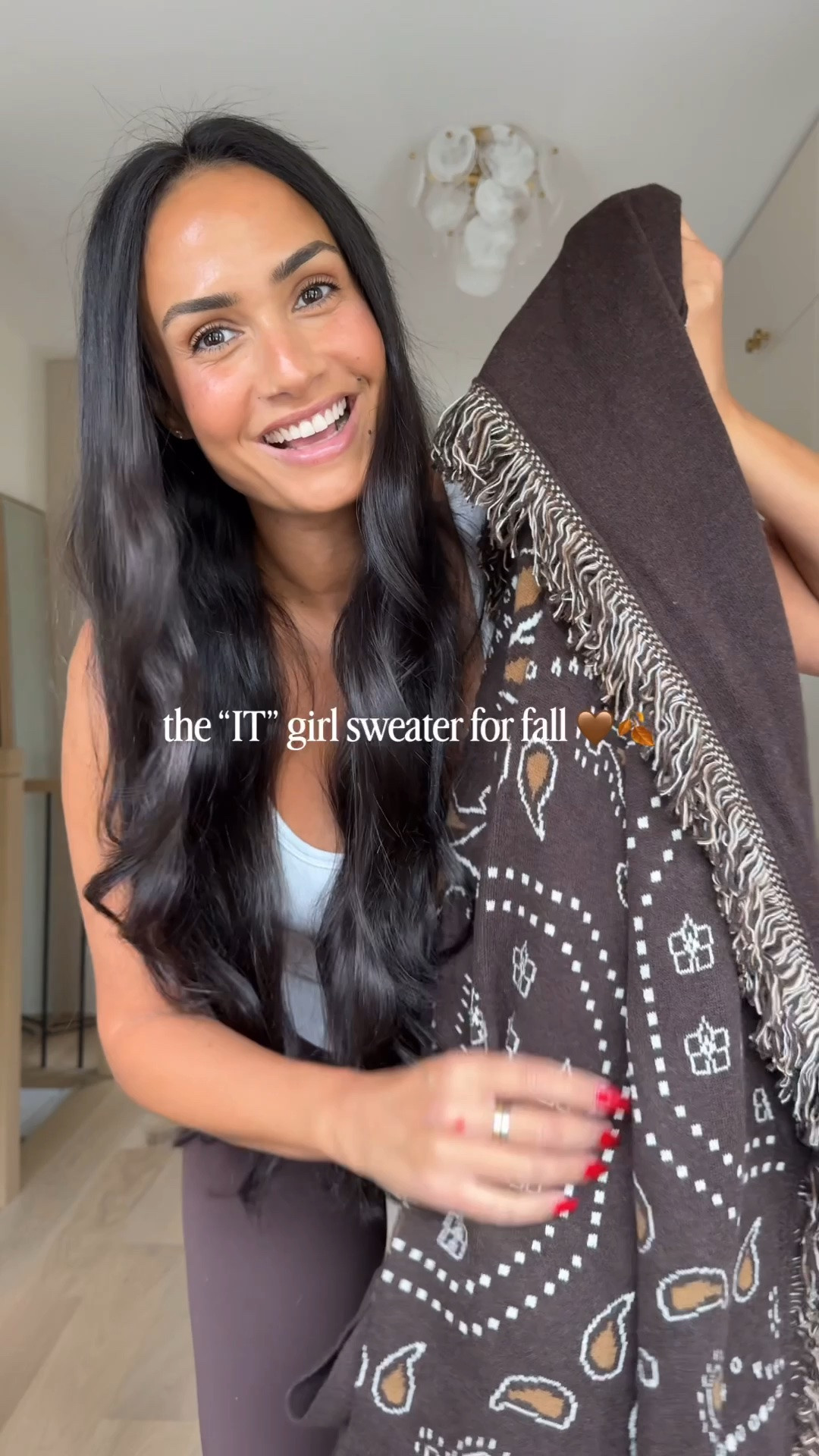 Wearing a medium/large in the sweater.

#LTKcanada #LTKfall #LTKstyletip