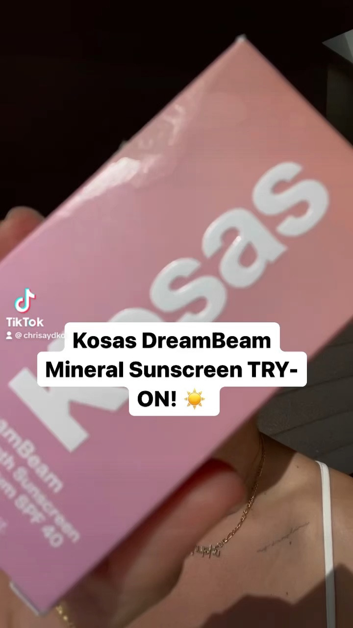 Kosas Dream Beam Mineral Sunscreen 25% off now!

#LTKHoliday #LTKVideo #LTKCyberWeek
