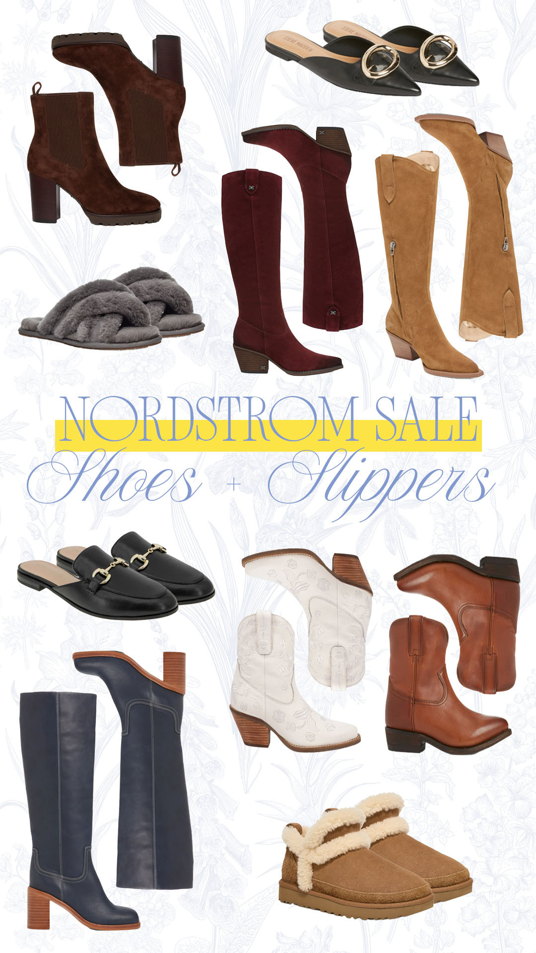 Because you can never have too many shoes and slippers, especially when they are on sale! Early Access to the Nordstrom Anniversary Sale has started (P.S. Public Access begins Saturday, July 12th). Stock up and save big on Fall footwear! 

Fit4Janine, Ugg, Dolce Vita, Steve Madden, Frye Boots, Sam Edelman 

 

#LTKSeasonal #LTKSaleAlert #LTKShoeCrush