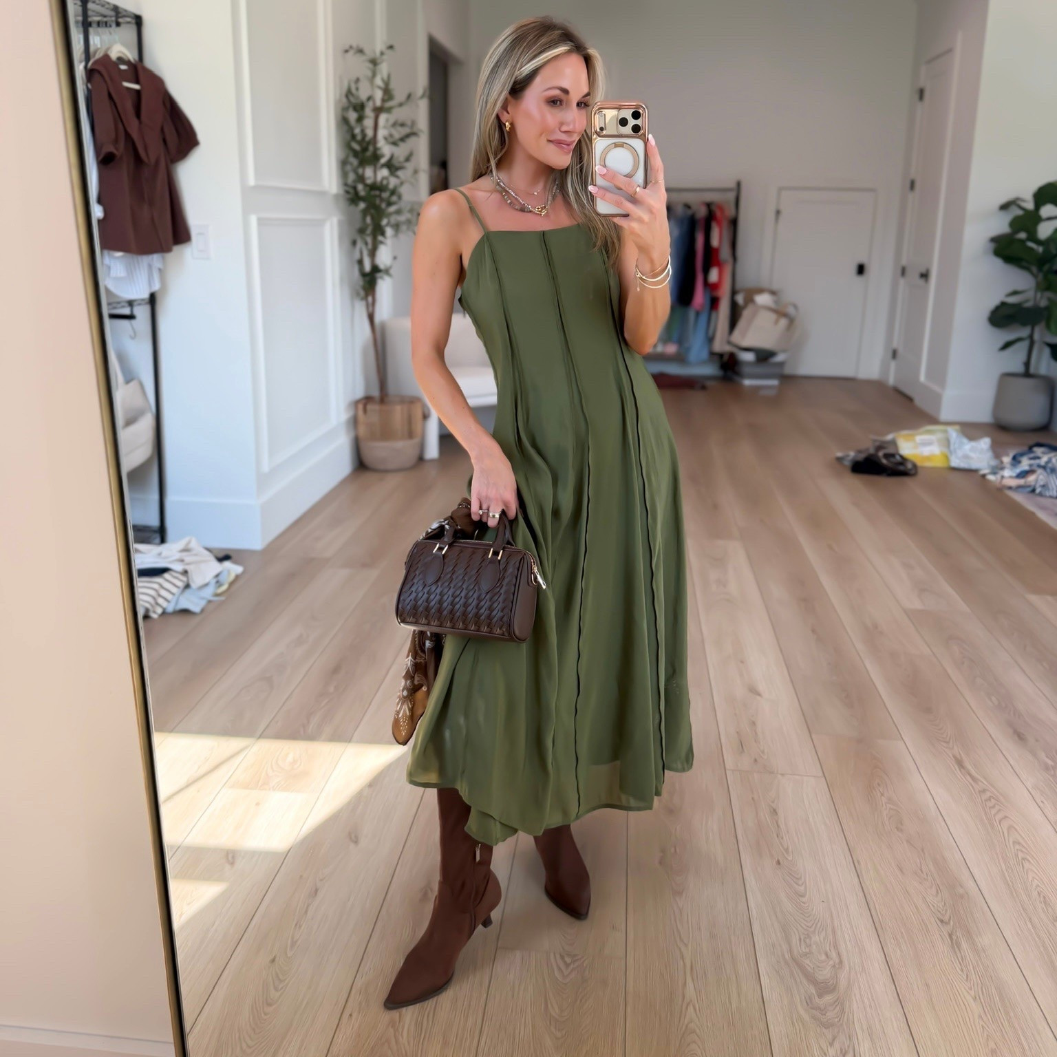 Scroll to shop! The perfect dress as we transition seasons! I am 5’2” and wearing my true size xsmall.

#LTKootd #LTKPetite #LTKSeasonal