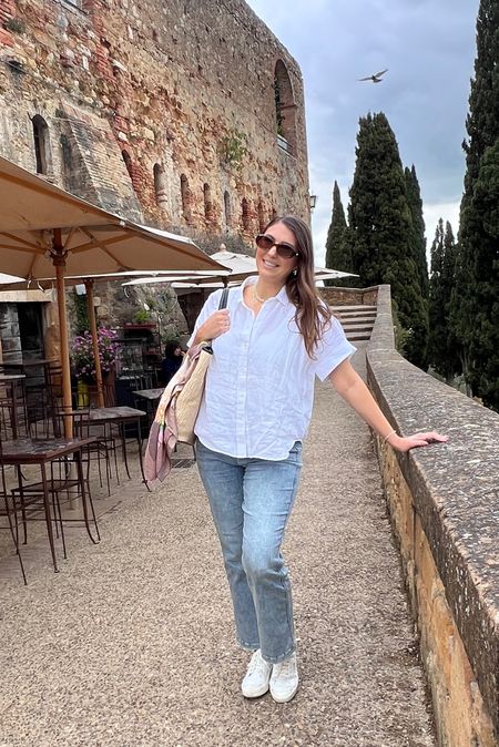 Italy outfit idea with linen shirt and spanx jeans 


size 10 fashion | size 10 | Tall girl outfit | tall girl fashion | midsize fashion size 10 | midsize | tall fashion | tall women | 

#LTKMidsize #LTKStyleTip #LTKSeasonal