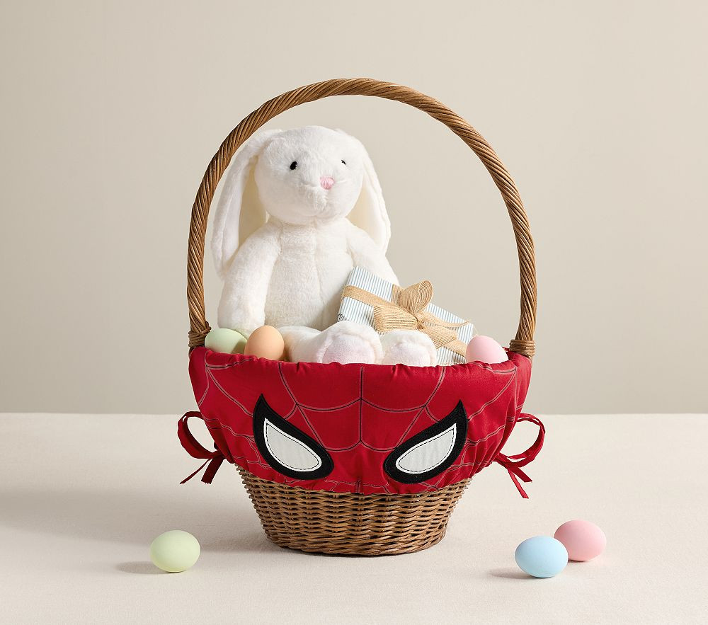 Marvel's Spider-Man Critter Glow-in-Dark Easter Basket Liner | Pottery Barn Kids
