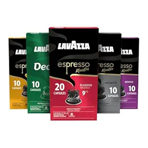 Lavazza Espresso Variety Pack of Aluminum Capsules Compatible with Nespresso* Original Machines, ... | Amazon (US)