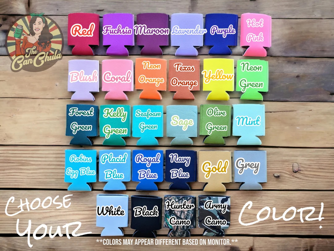 Personalized Can Cooler Can Holder Insulator Custom Beer Beer Holder Bachelorette Graduation Birt... | Etsy (US)