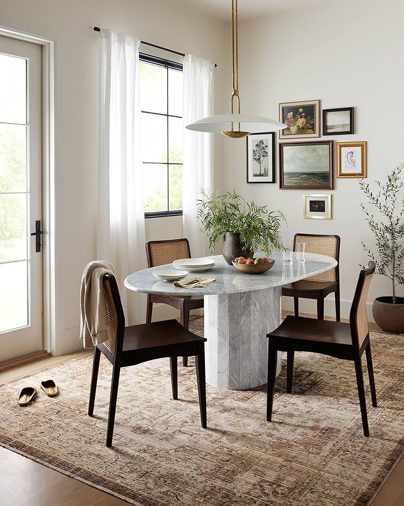 Loloi II Sorrento Collection SOR-03 Mocha/Multi 7'-10" x 10'-2" Area Rug | Amazon (US)