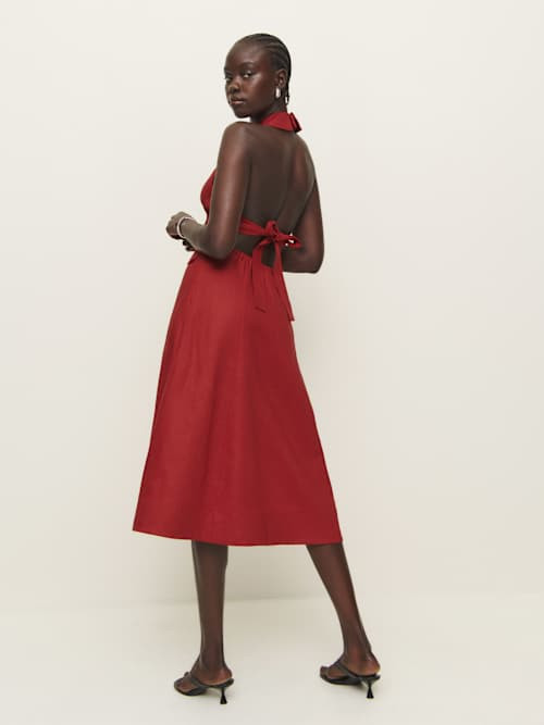 Masha Linen Dress | Reformation (Global)