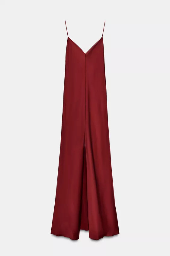 ZW COLLECTION SATIN SLIP DRESS | Zara US