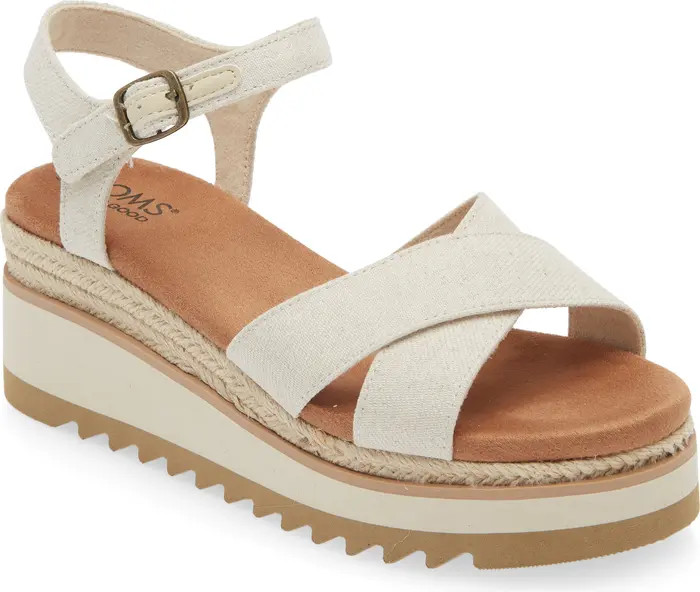 TOMS Gia Platform Wedge Sandal (Women) | Nordstromrack | Nordstrom Rack