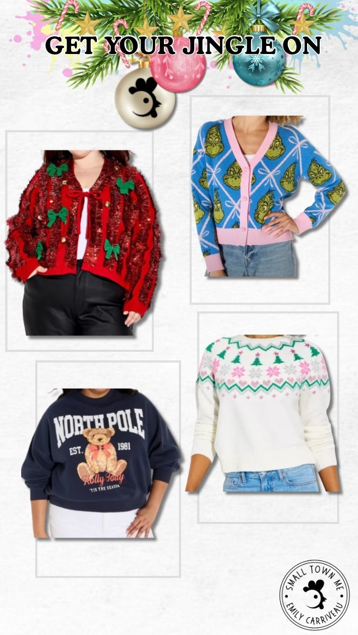 Holiday sweaters I recently purchased from Target that I cannot wait to wear this season! Size medium in everything 

#LTKStyleTip #LTKHoliday #LTKSeasonal