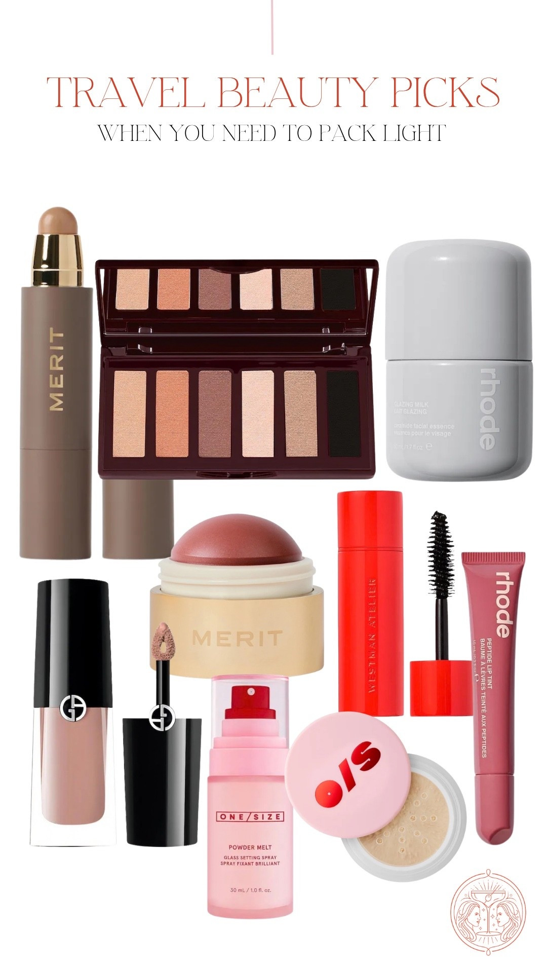 TRAVEL BEAUTY PICKS | when you need to pack light
