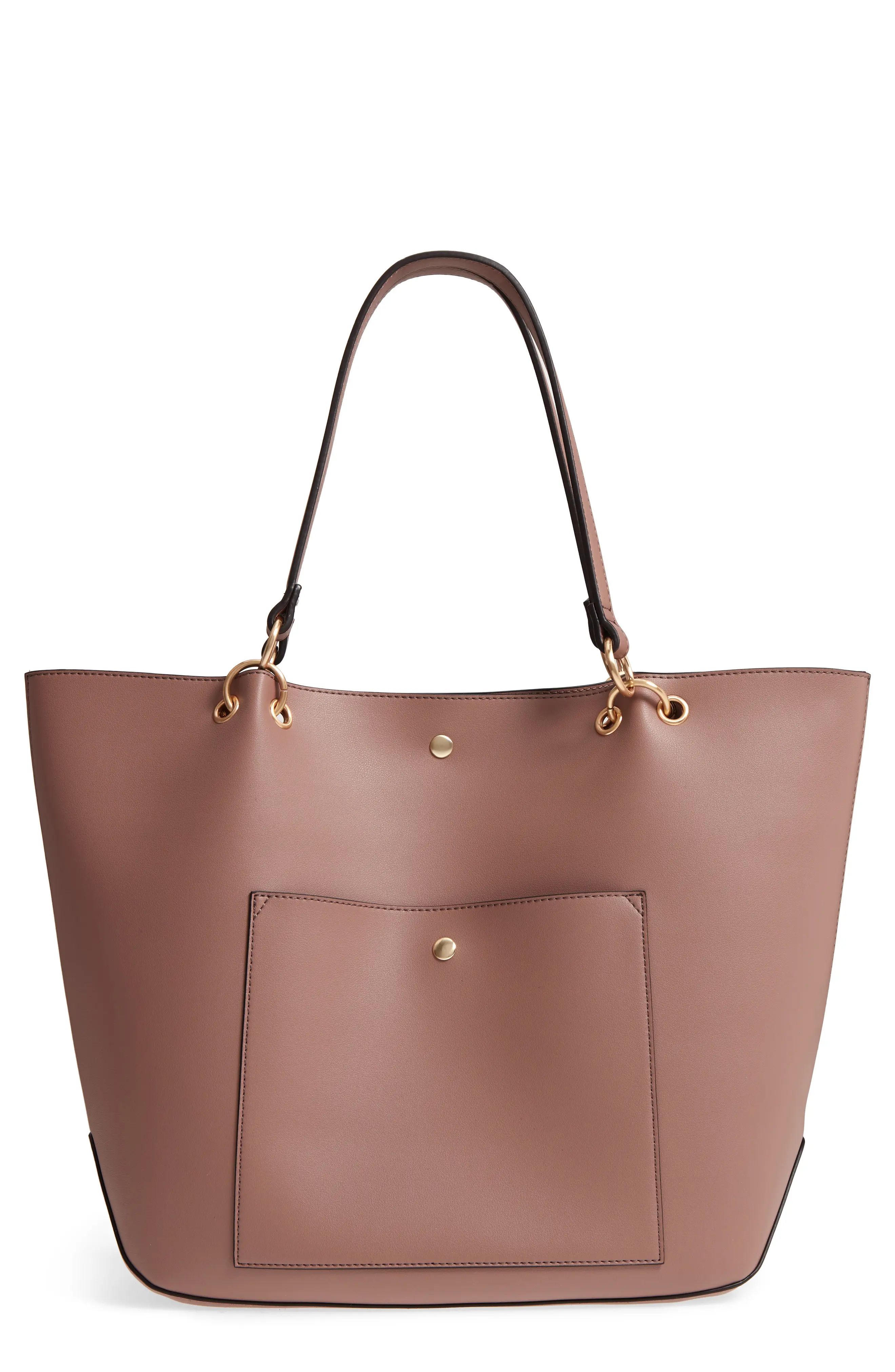 Sole Society Fronto Faux Leather Tote | Nordstrom