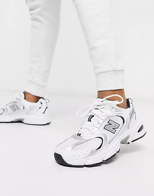 New Balance 530 trainers in white | ASOS (Global)