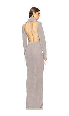 Aya Muse Rana Dress in Slate Gray from Revolve.com | Revolve Clothing (Global)