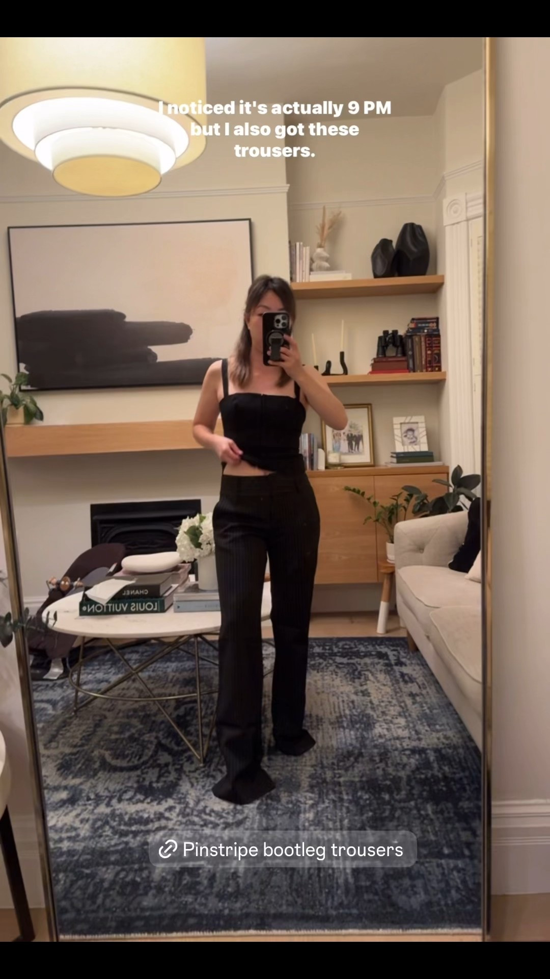 Wearing size US4 in the top and pants