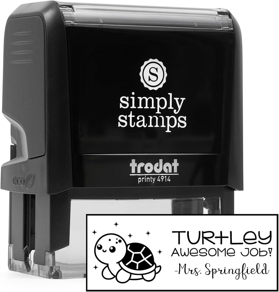 Personalized Teacher Stamp for Grading and Classroom | Perfect for Students and Homeschool or Gif... | Amazon (US)