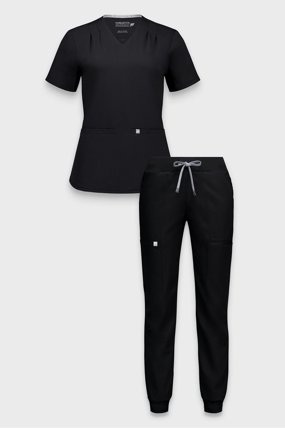 Stat Pleat 3-Pocket Top + On-Call Jogger | Fabletics - North America