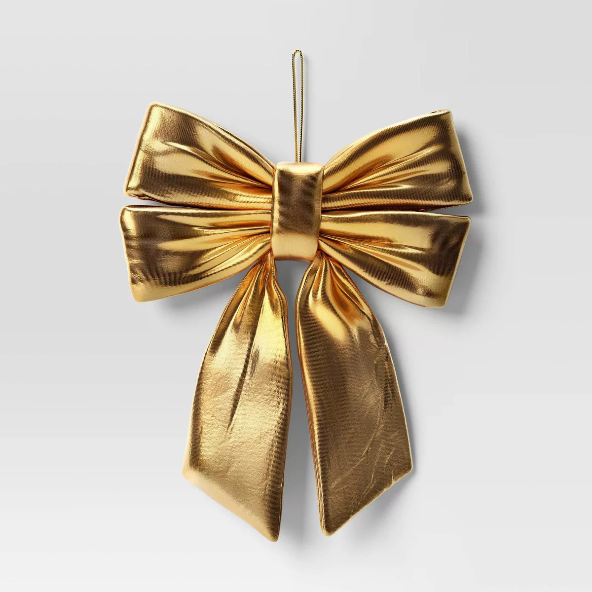 Christmas Small Metallic Bow Gold - Wondershop™ | Target