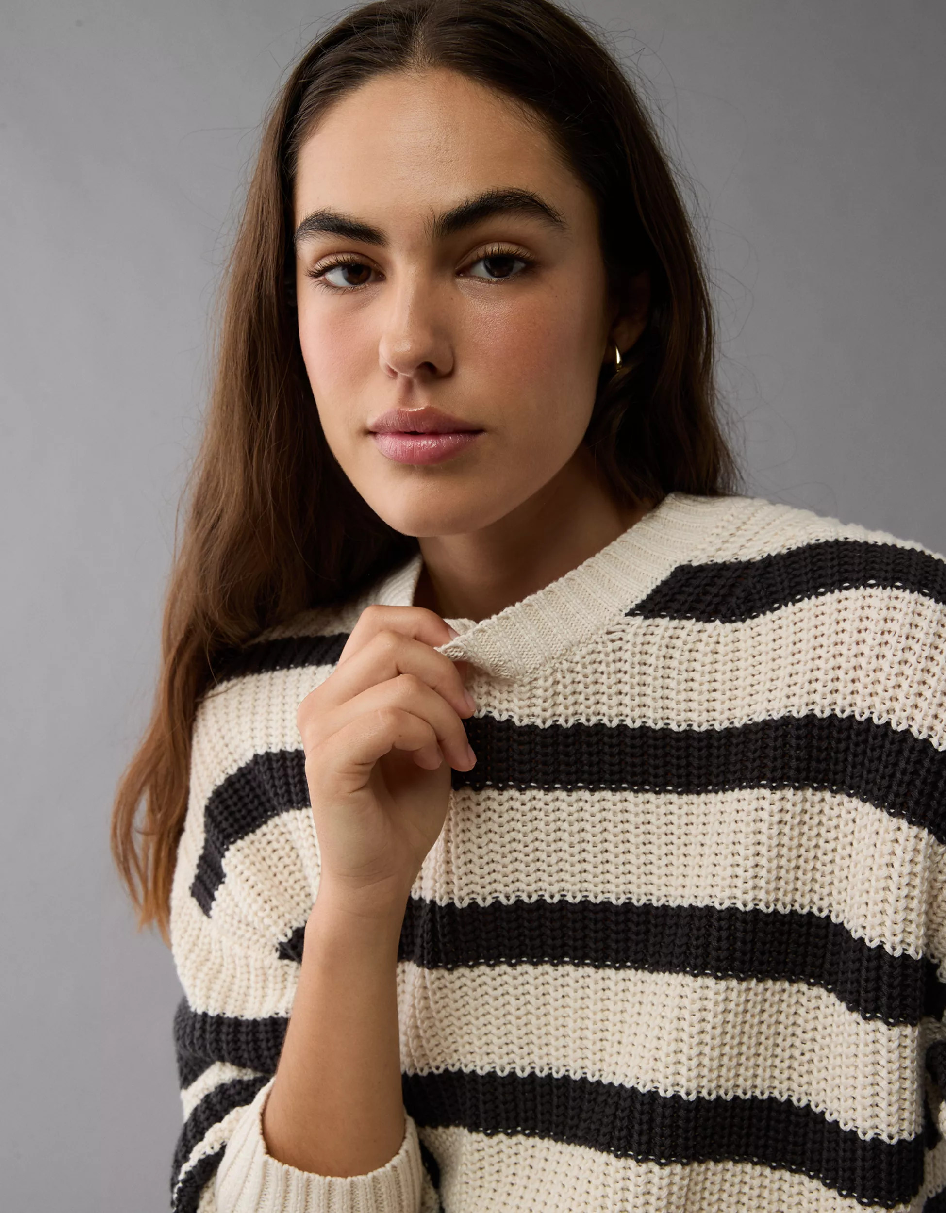 AE Striped Long Weekend Sweater | American Eagle Outfitters (US & CA)