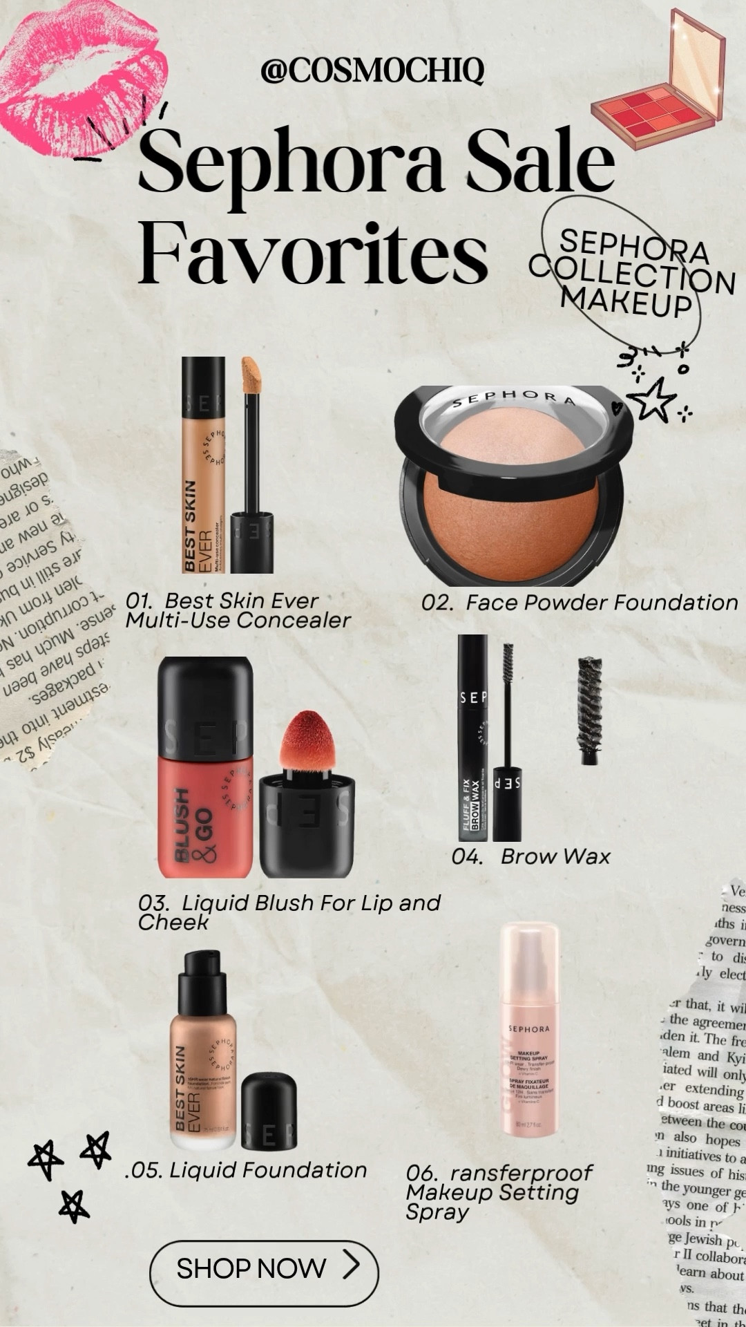 Sephora Collection = makeup magic without the luxury price 💄✨ Everything is 30% off for Beauty Insiders during the Sephora Savings Event! I rounded up my go-to products for flawless, affordable glam 💫 Use code EVERYTHING to save. #LTKBeauty #LTKMakeup #LTKSaleAlert #SephoraSavingsEvent

#LTKSaleAlert #LTKFindsUnder100 #LTKBeauty