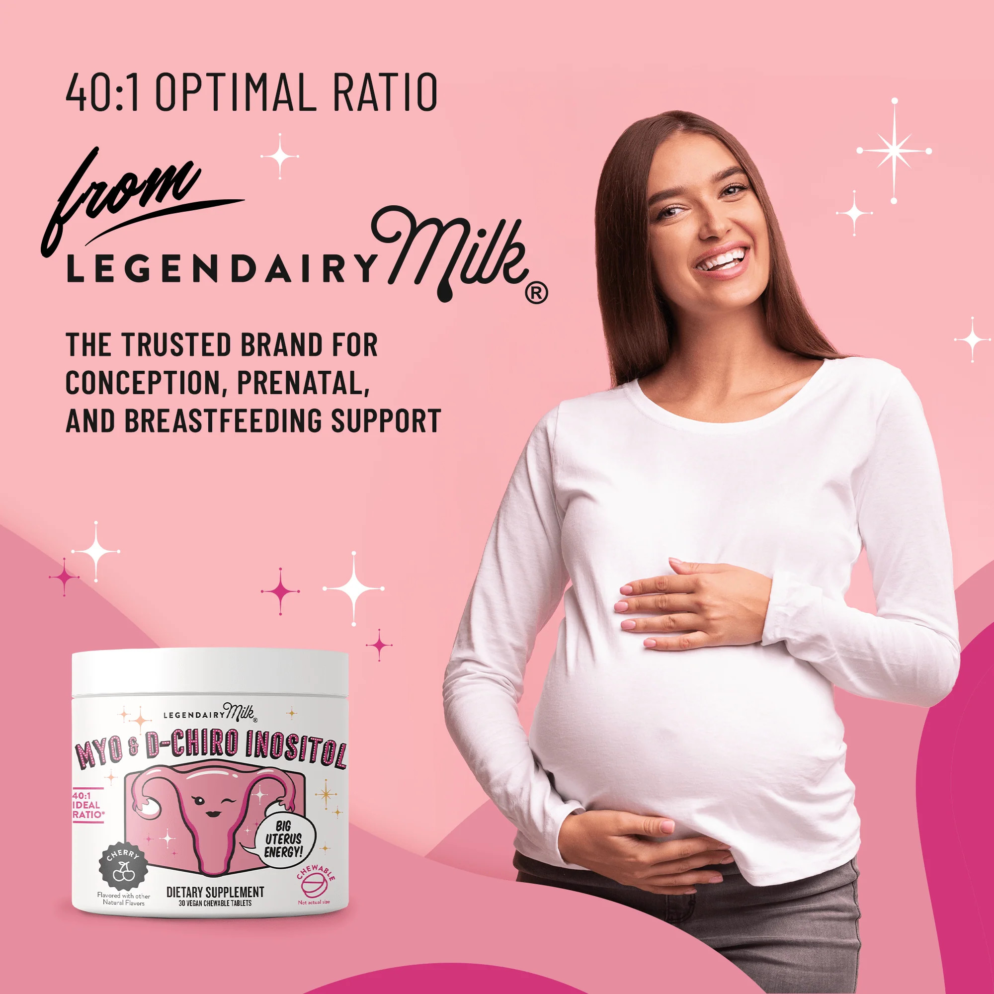 Myo & D-Chiro Inositol | Ovarian & Hormonal Health | Legendairy Milk