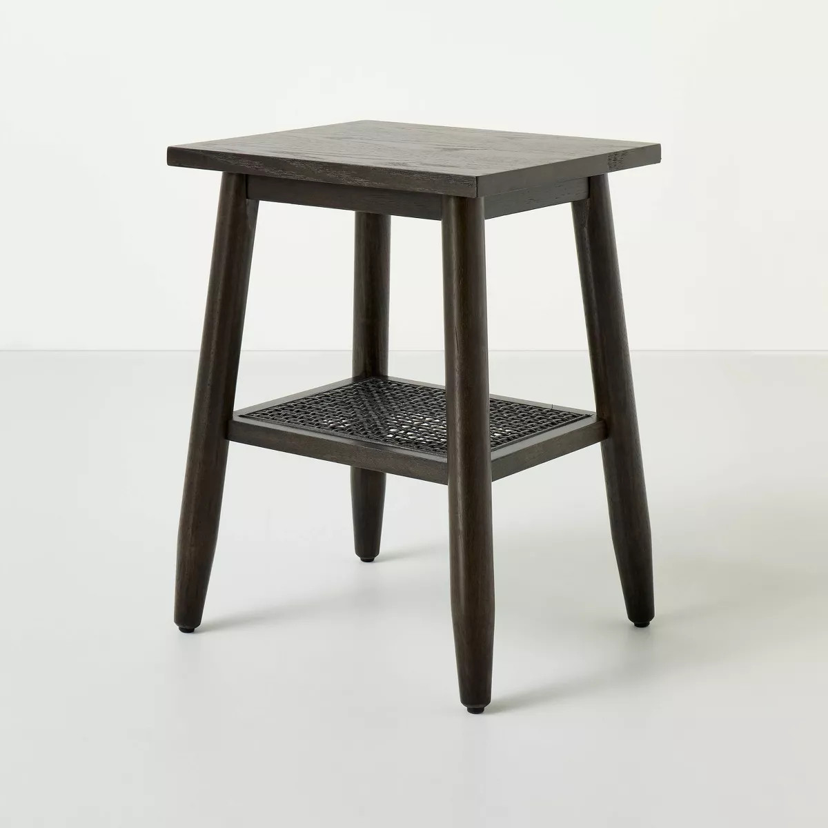 Wood & Cane Bathroom Stool - Hearth & Hand™ with Magnolia | Target