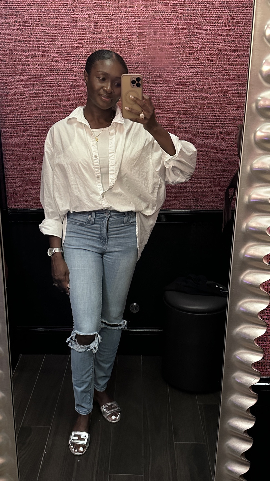 My uniform - a white tank or button down and jeans👌🏾

#LTKmomlife #LTKootd #LTKdayinmylife
