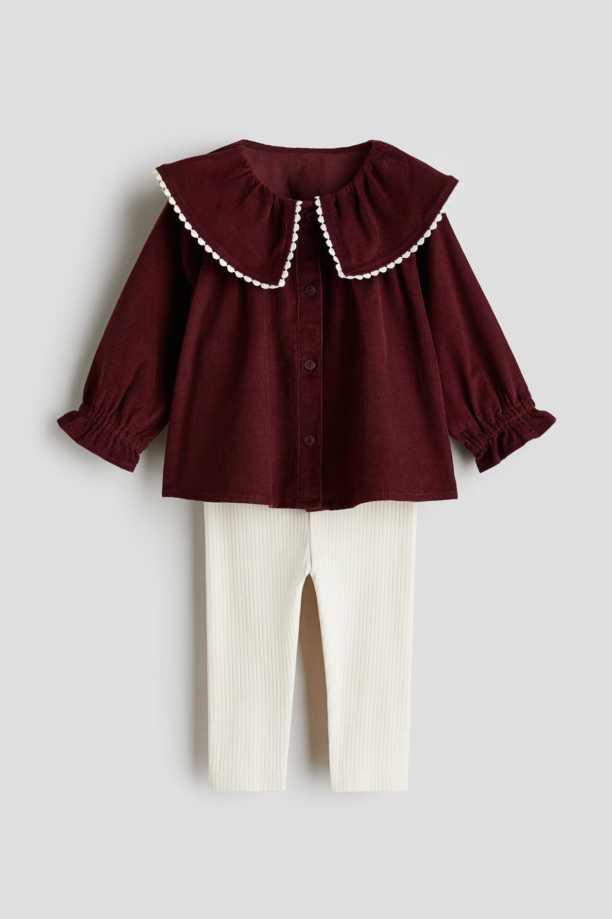2-piece Blouse and Leggings Set | H&M (US + CA)