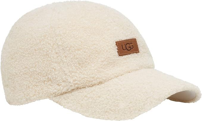 UGG Women's Sherpa Baseball Cap | Amazon (US)