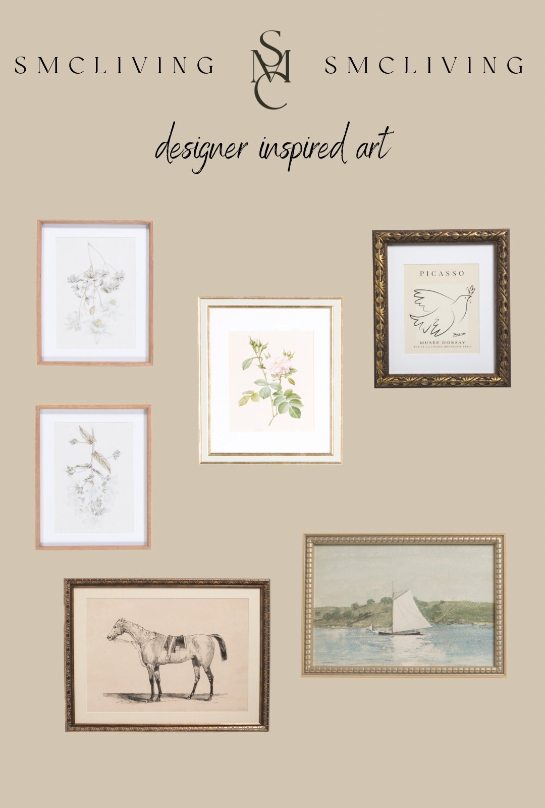 Designer inspired art from Tjmaxx / Marshall’s 

Vintage inspired art, framed art, framed print, gallery art 

#LTKHome #LTKFindsUnder100